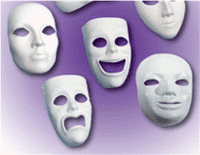 White Plastic Masks